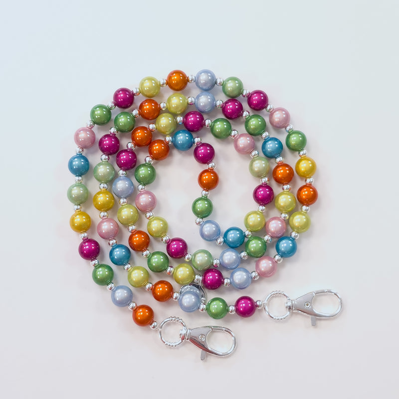 Handykette Rainbow Silver