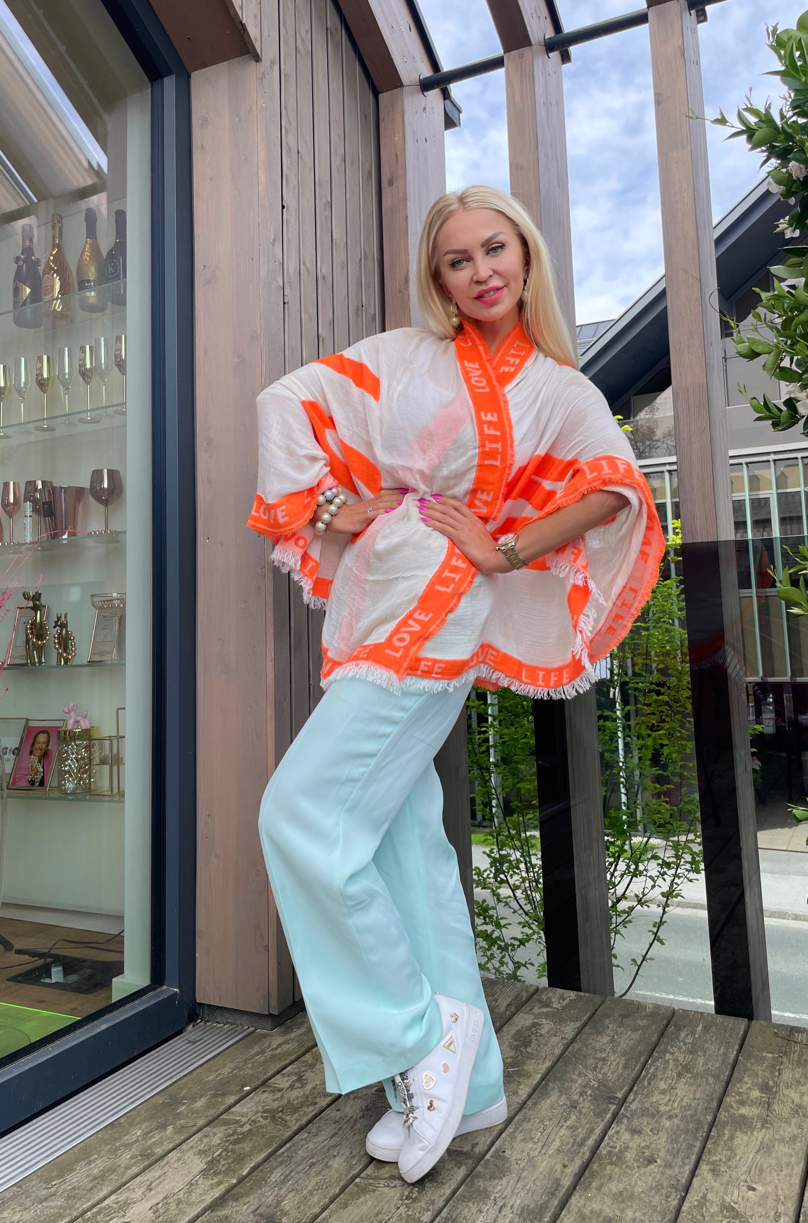 Schal MAGIC Neon Orange