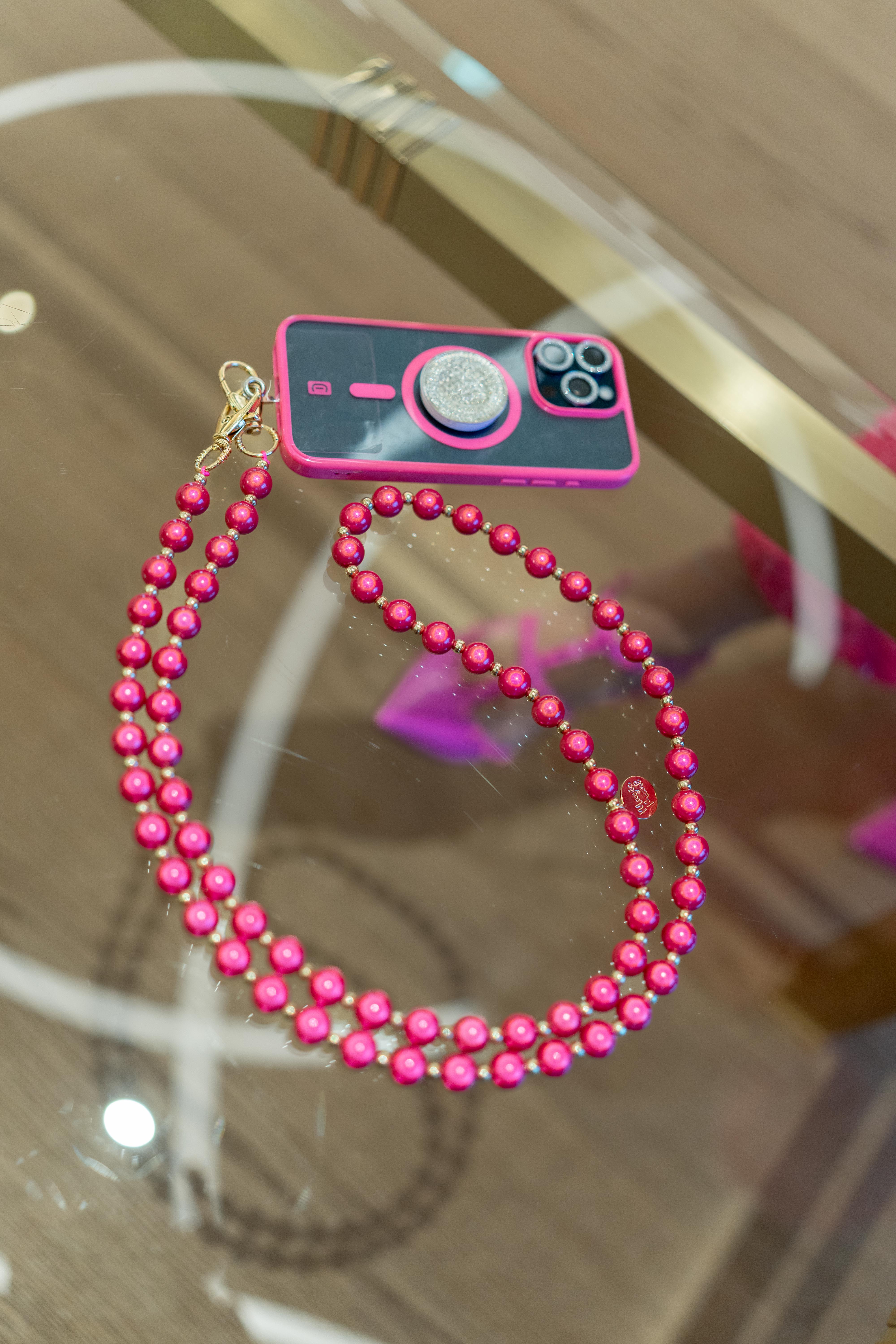 Handykette Hot Pink