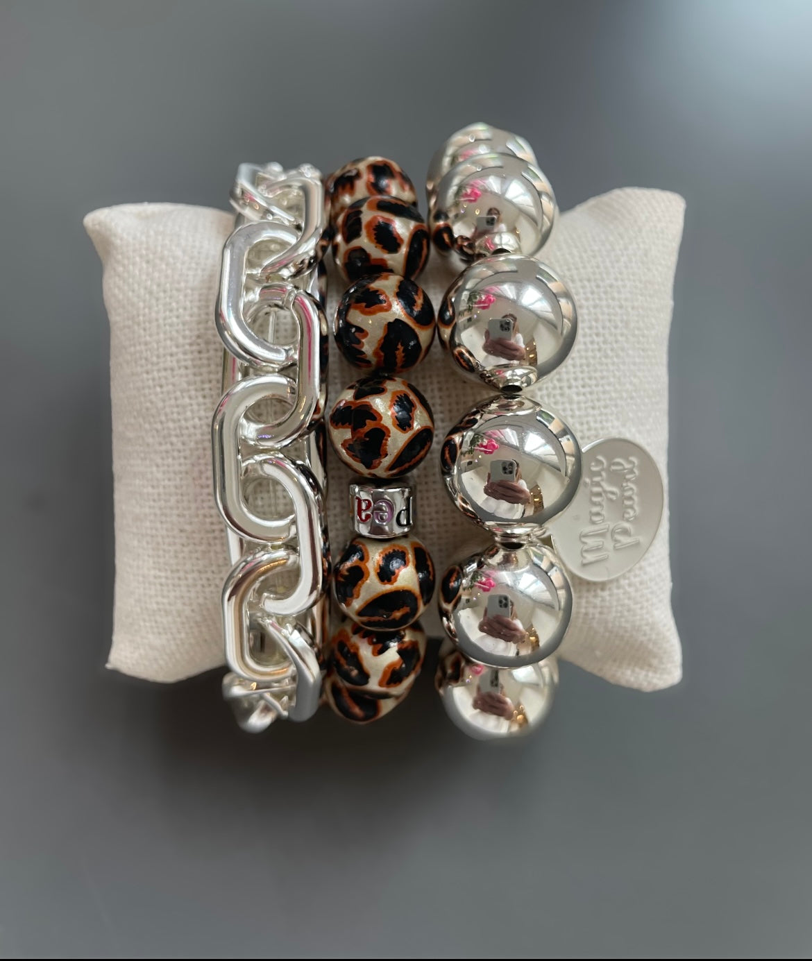 Set Leo Chunky Love Silver