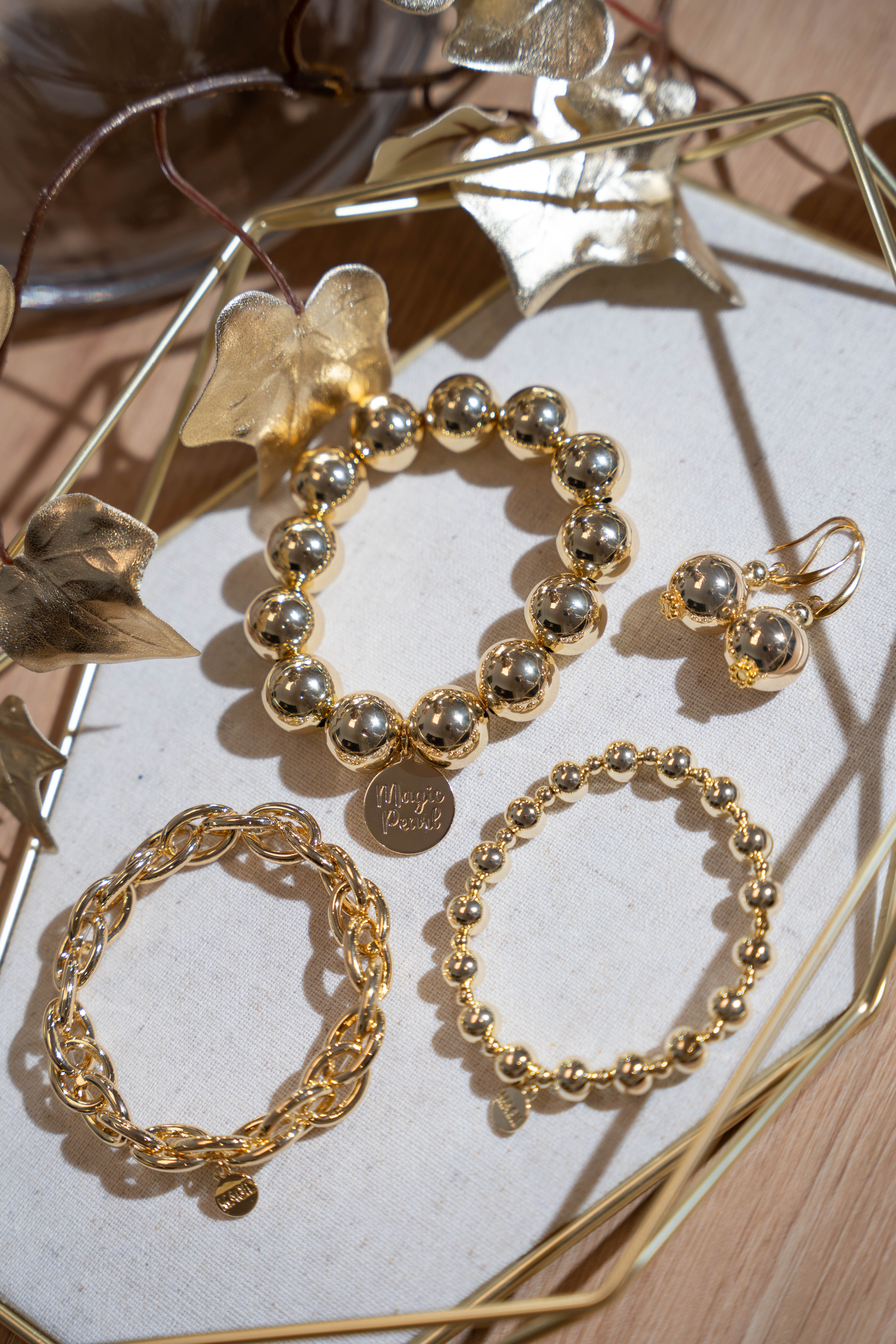 Set Gold Glam