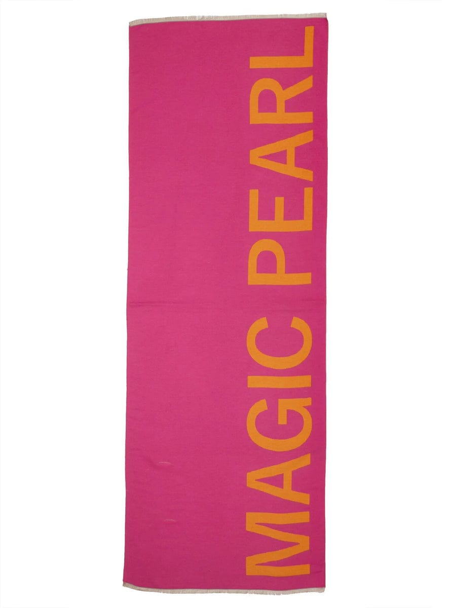 Magic Pearl Schal "Dreamy Pearl Scarf Pink Orange"