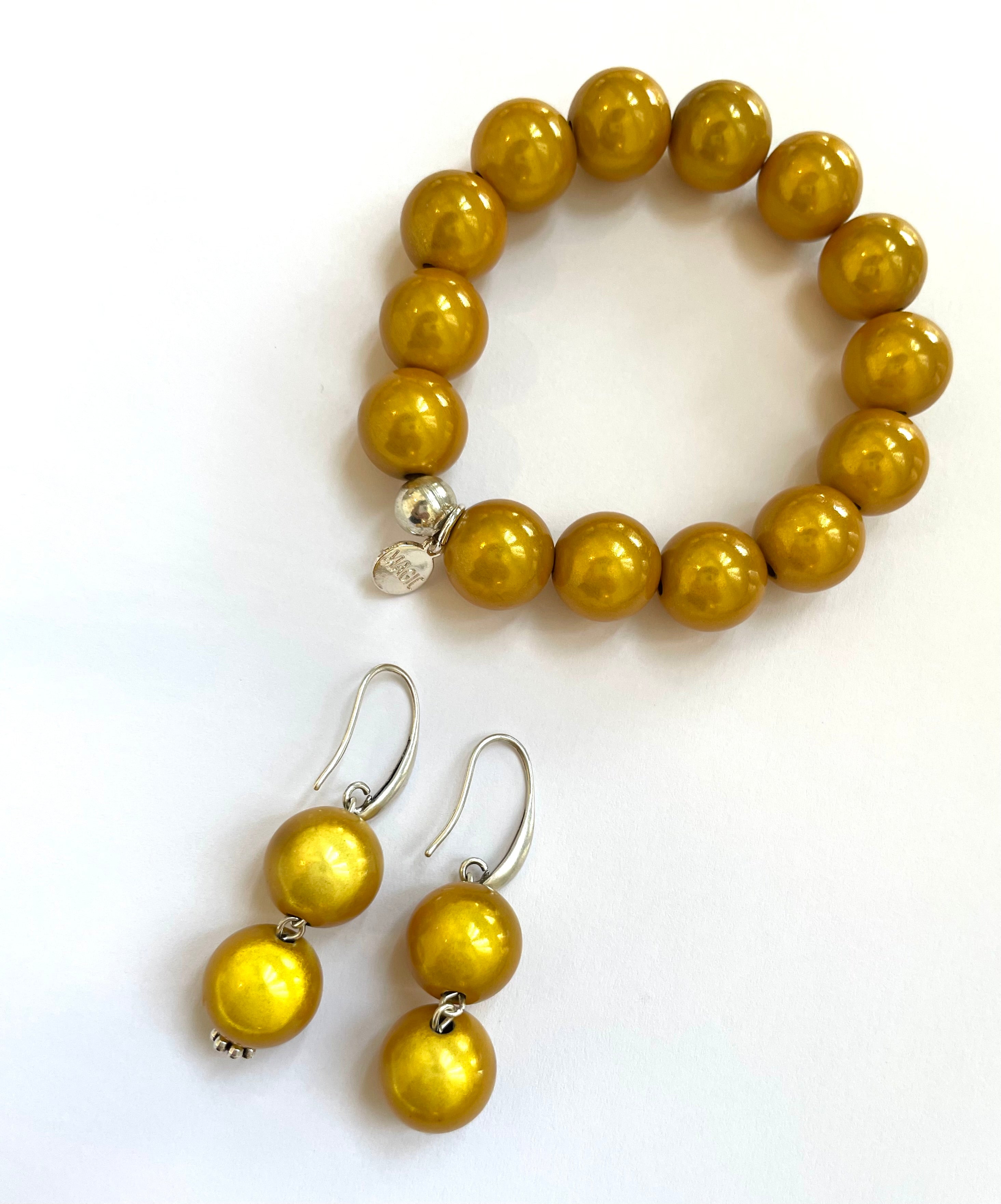 Set Yellow Double Silver