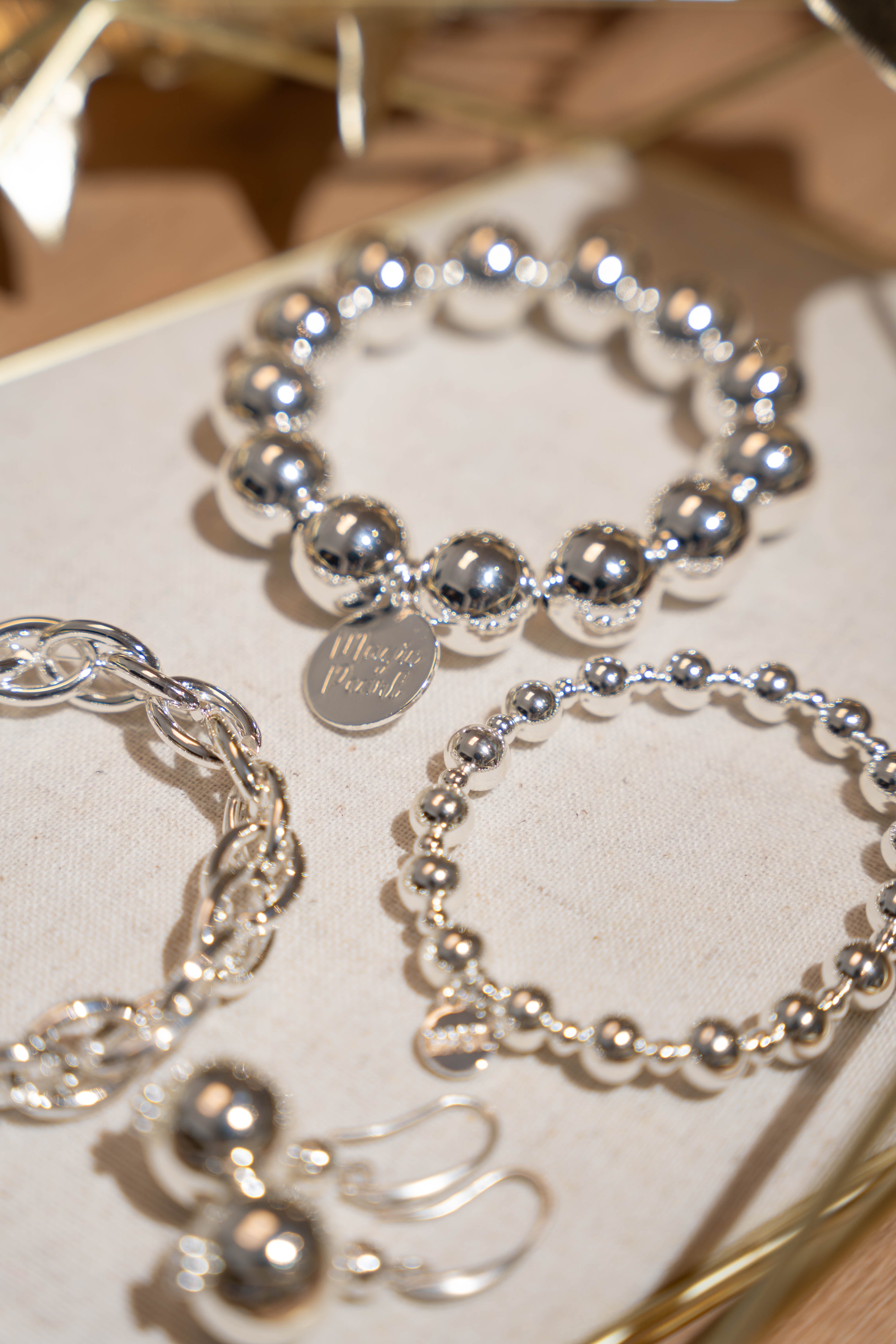 Set Silber Glam