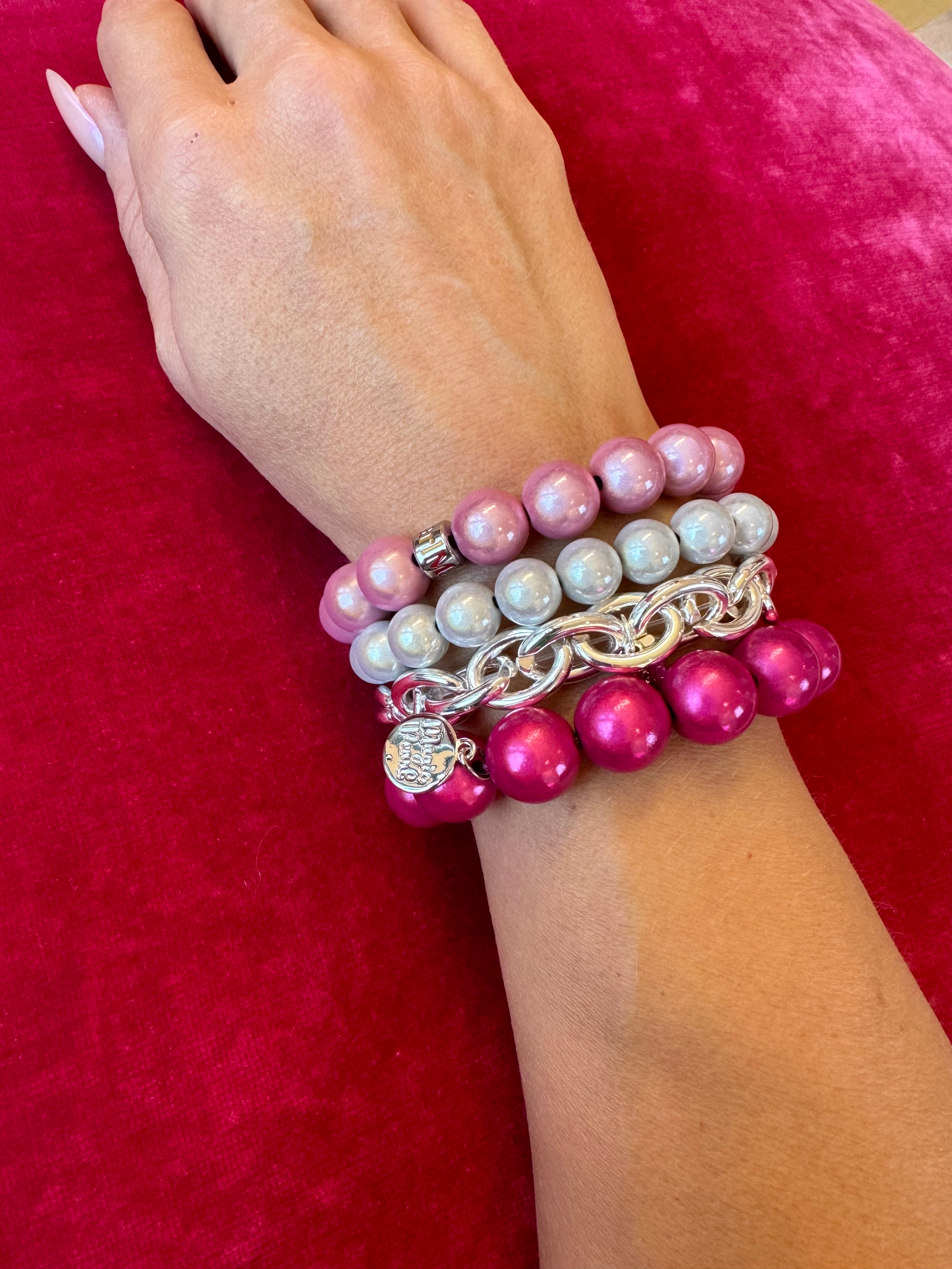 Set Pink Love Silver