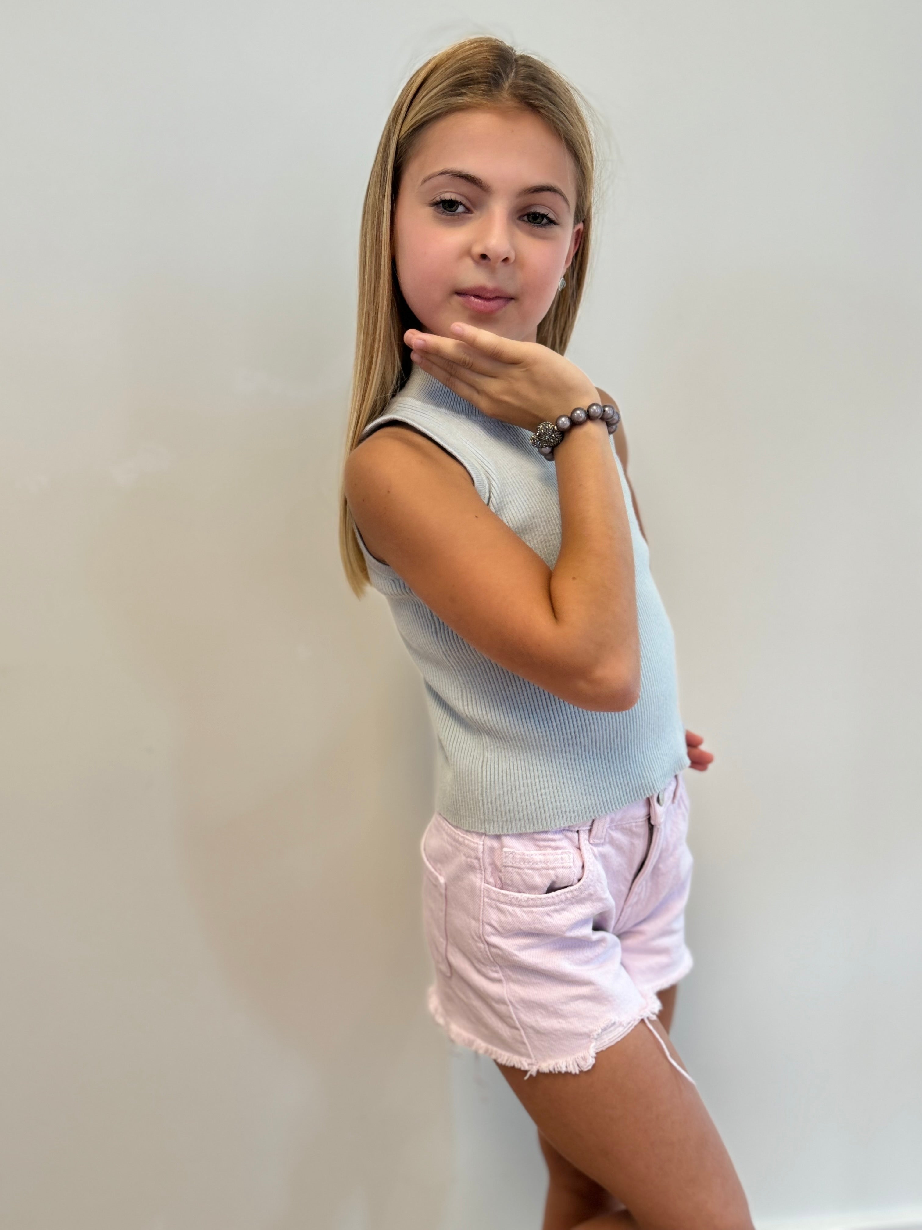 Magic Kids Taupe Crystal Micky