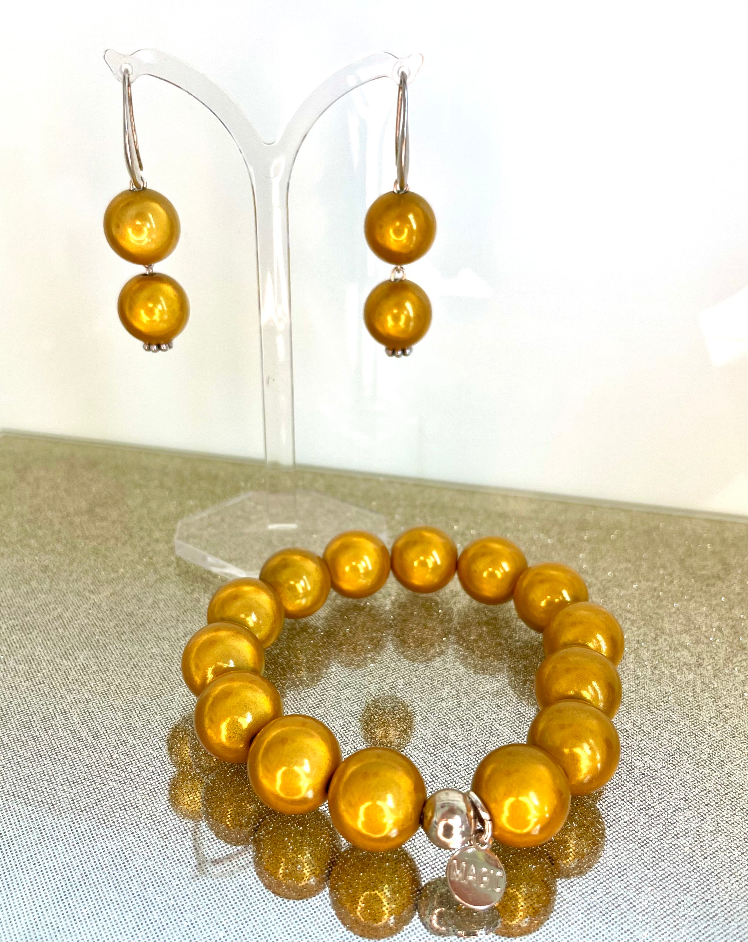 Set Yellow Double Silver