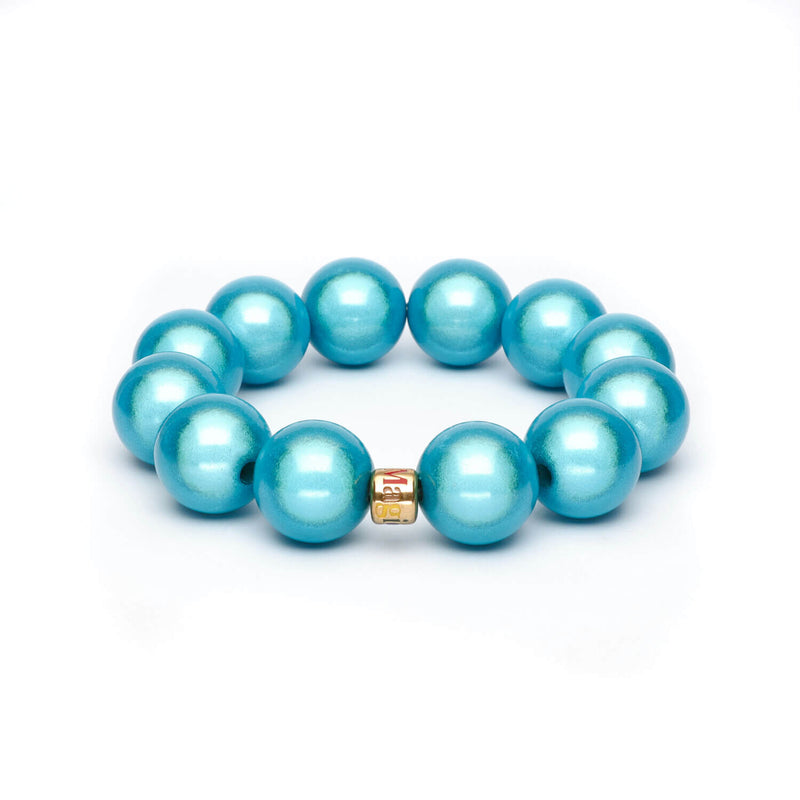 Perlenarmband Big Aqua