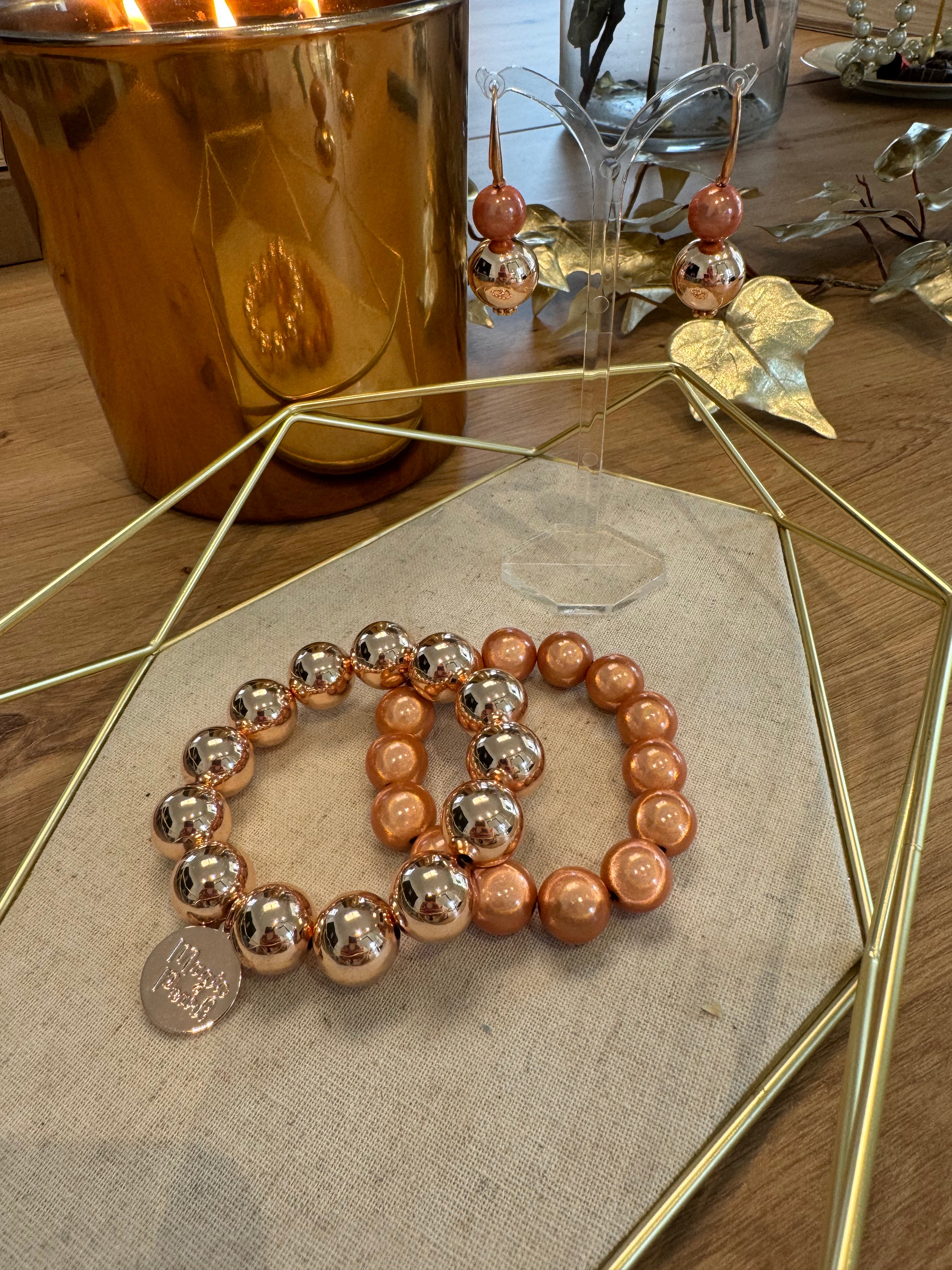 Peach Rosé Gold Set