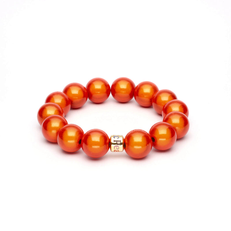 Perlenarmband Oranje