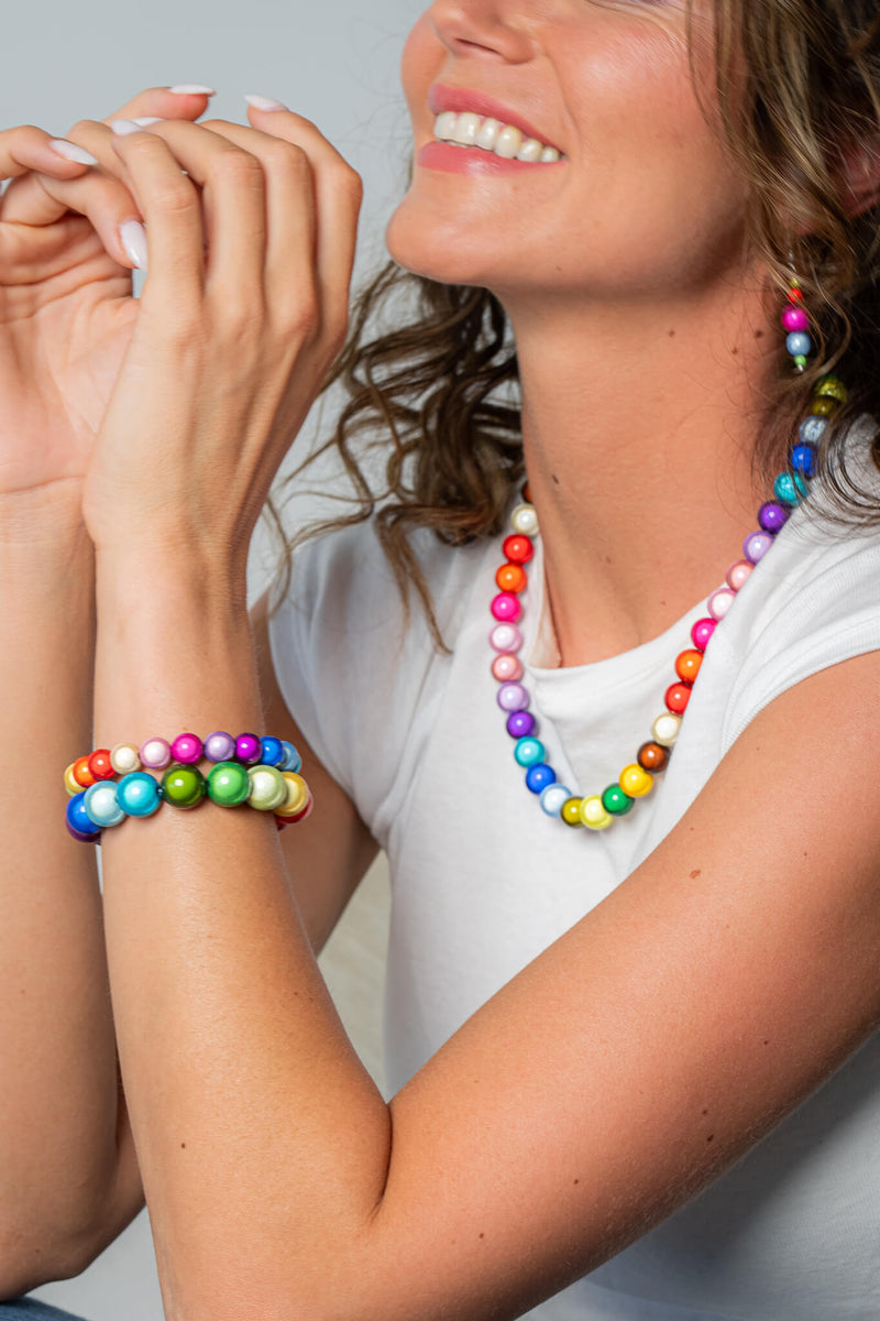 Perlenarmband Rainbow