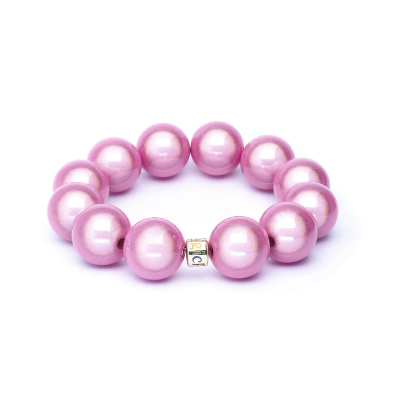 Perlenarmband Big Rosé