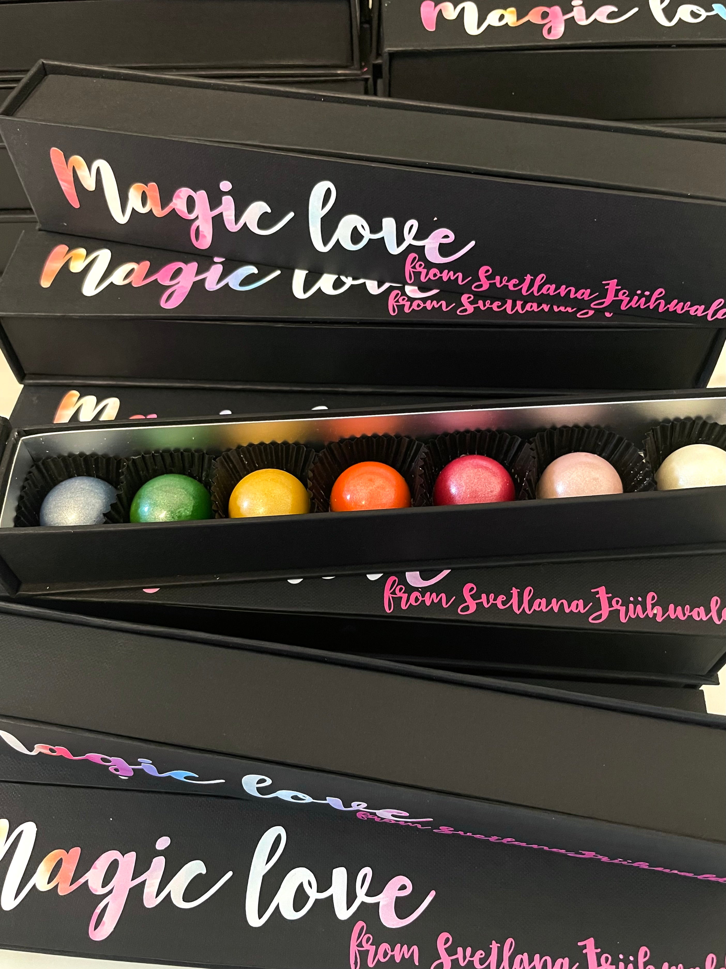 Pralinés „MAGIC LOVE from Svetlana Frühwald“