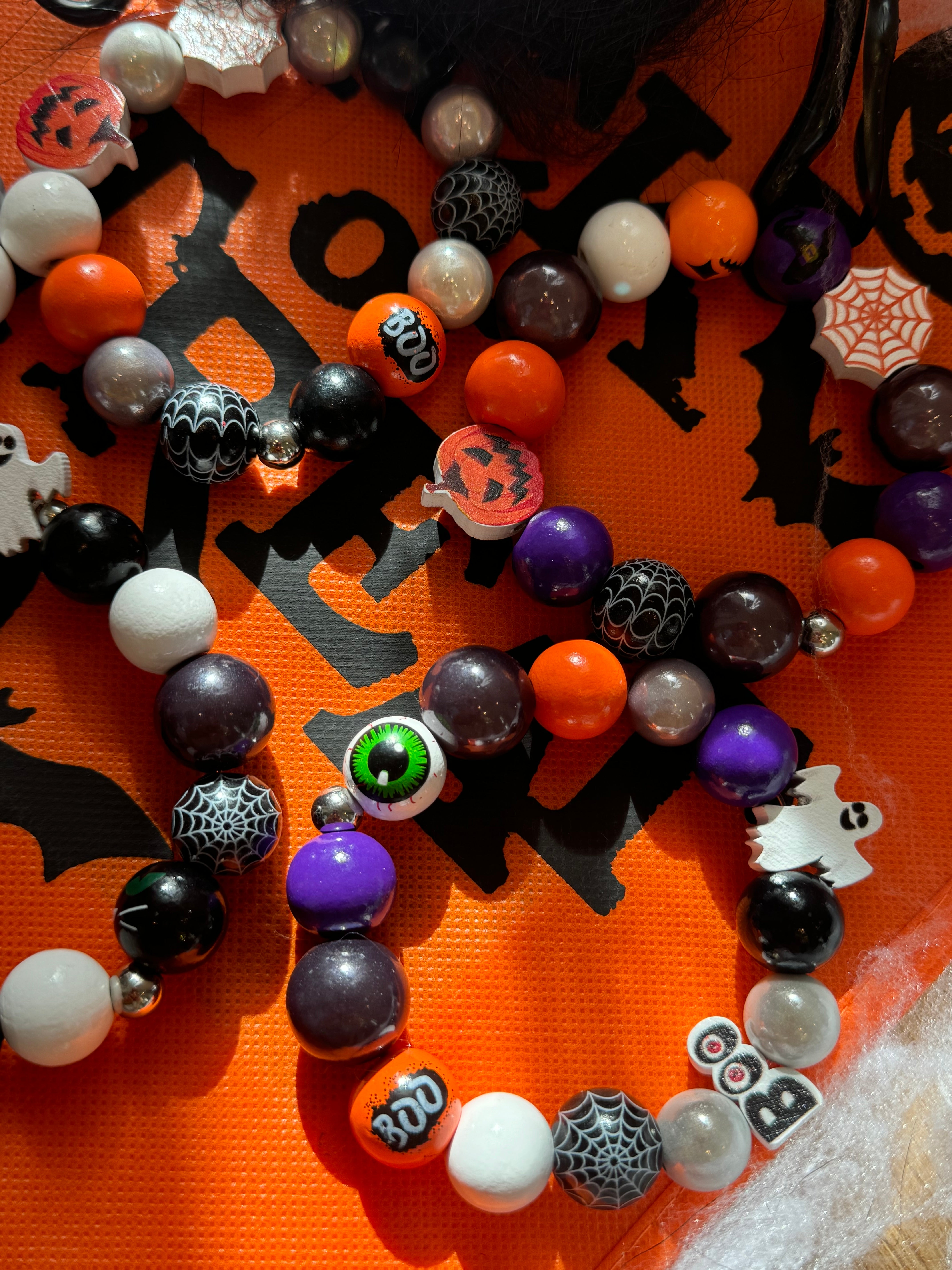 12x Halloween-Armbänder Für Kinder – Bunt & Gruselig, Perfekt Für Die Party
