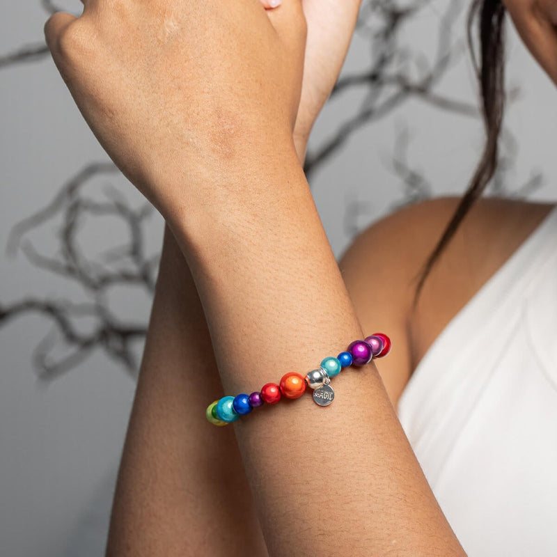 Perlenarmband Rainbow Power