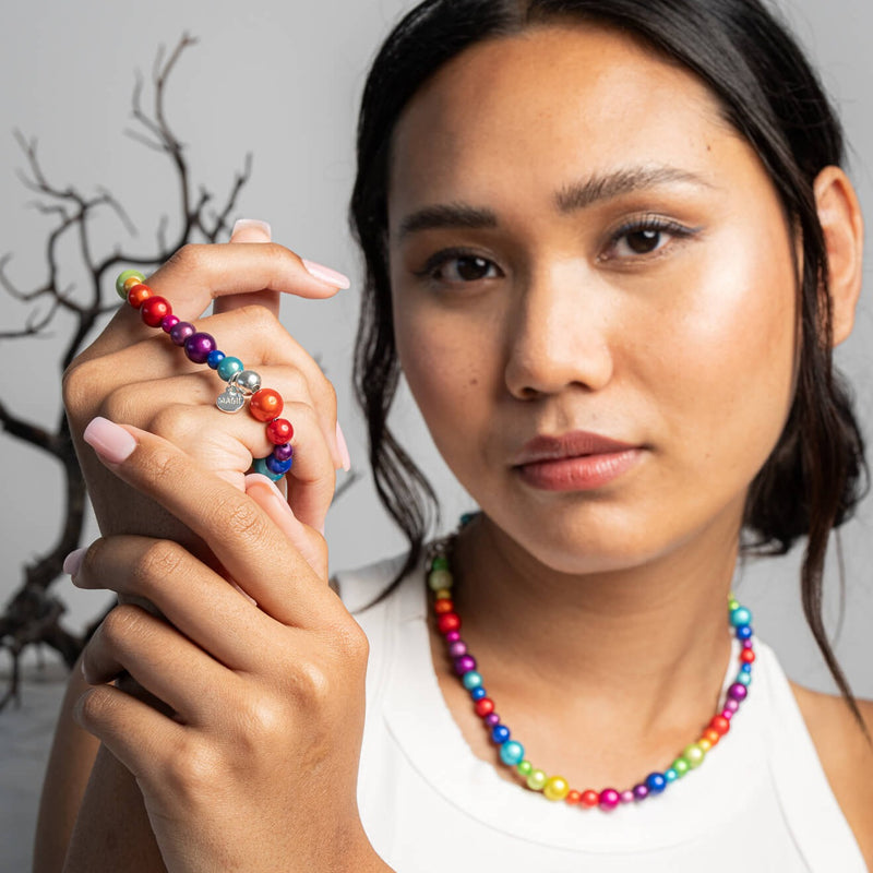 Perlenarmband Rainbow Power